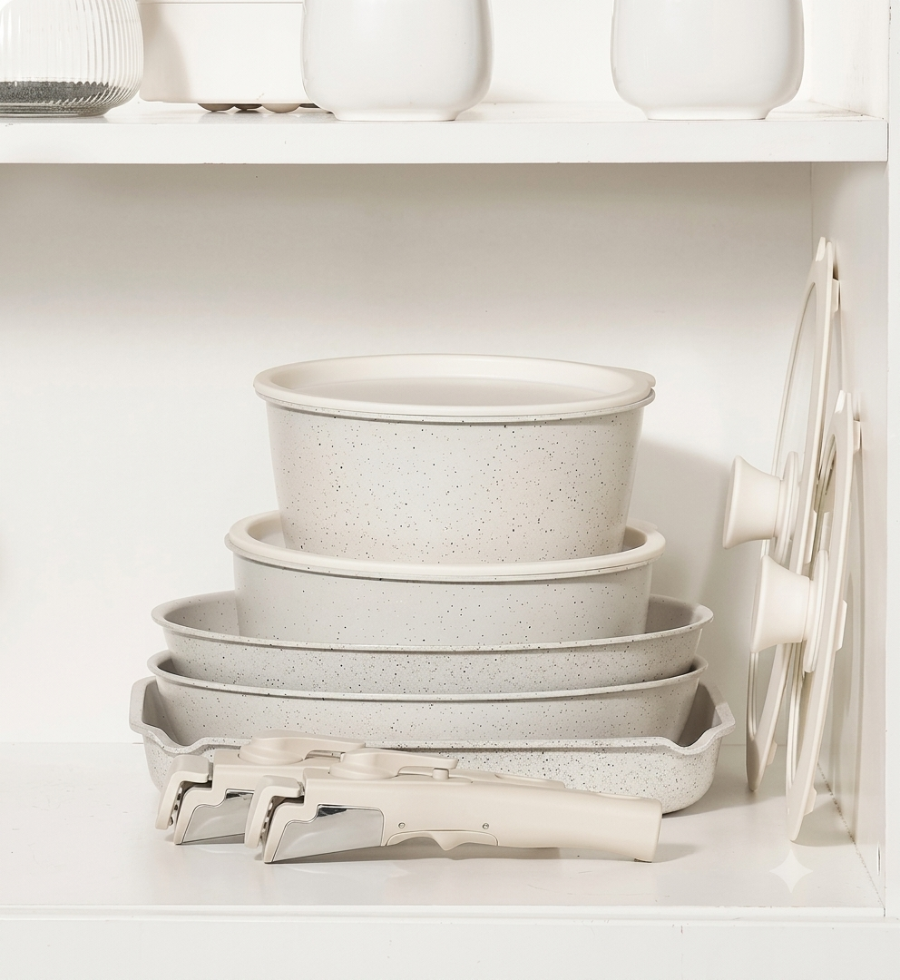 Space saver: Cook wear set
