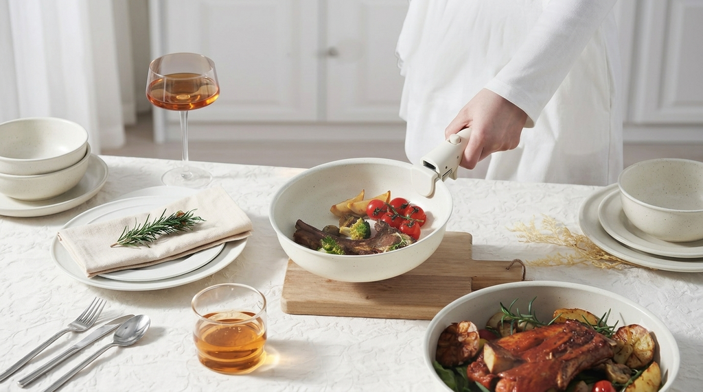 Space saver: Cook wear set